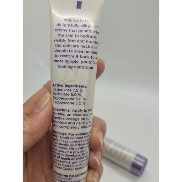 2 Meaningful Beauty Skin Brightening Décolleté Neck Treatment SPF 15 1.7 oz NEW - Picture 4 of 4